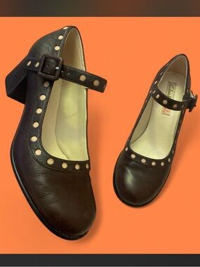 ORLA KIELY X CLARKS MARY JANE WITH POLKA DOT ACCENT
